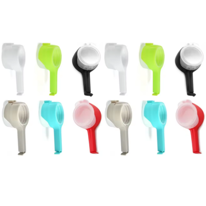 Clip sellador con tapa dosificadora