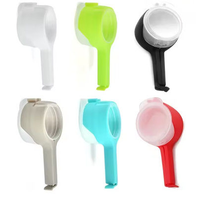 Clip sellador con tapa dosificadora